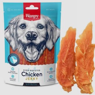 تشویقی سگ ونپی مدل جرکی مرغ CHICKEN JERKY