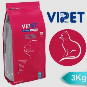 غذای بچه گربه (کیتن) وی پت 3 کیلوگرم